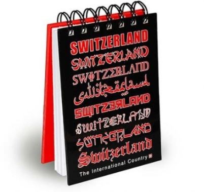 Notizblock Swiss Country