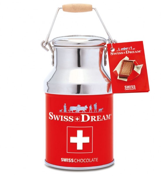 Schokolade Napolitains SwissDream Milchtopf Schweizerkreuz