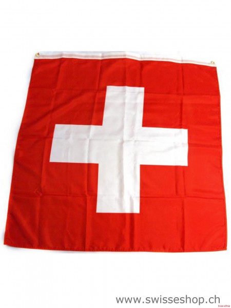 Schweizer Fahne (Fahne: 90 x 90cm)