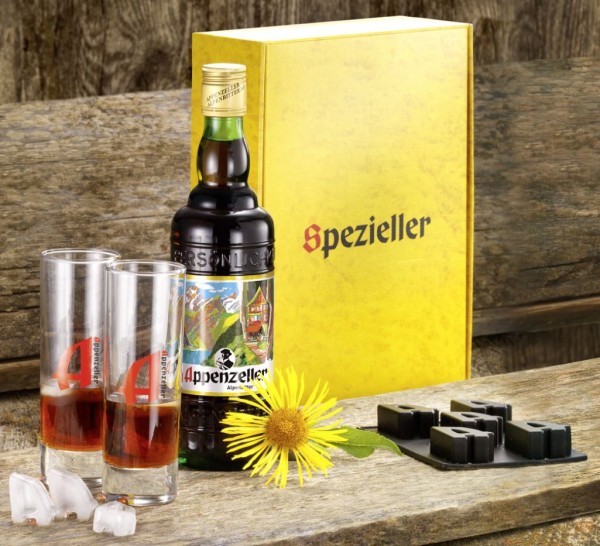 Appenzeller Alpenbitter Geschenkpackung "Eiswürfel"