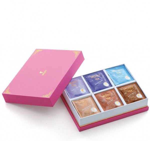 Geschenkbox Schwarztee Fokus
