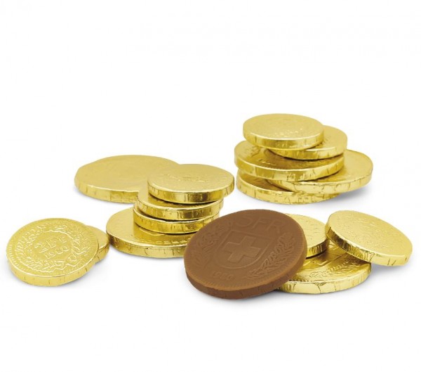 Goldmünzen CHF 5.-, 500 g