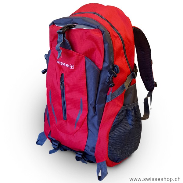 Rucksack Switzerland rot