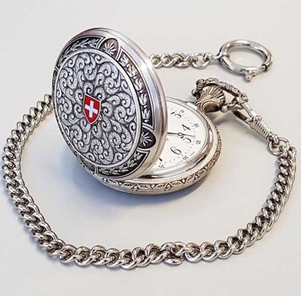 Taschenuhr Bolux P81 mit Kette