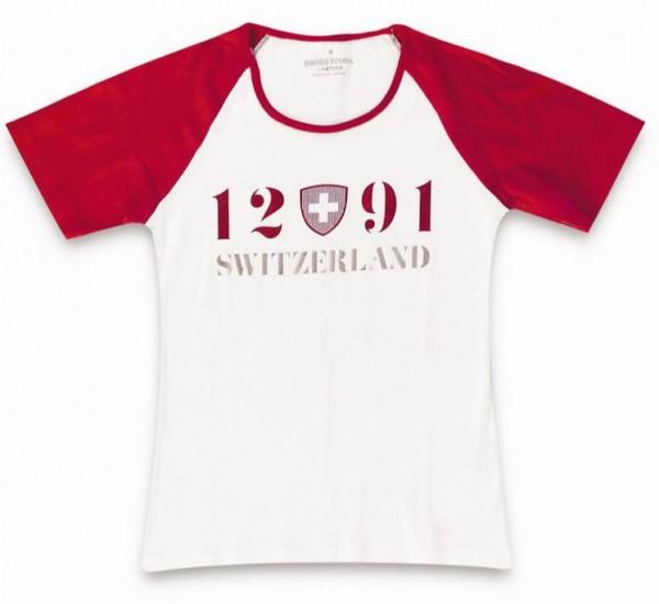 Damen T-Shirt "1291 SWITZERLAND"