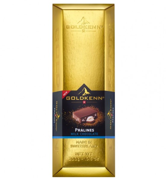 Schokolade Swiss Goldbarren - Milch Pralinen 300g